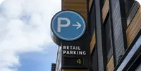 Shopping malls parking
